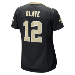 NFL New Orleans Saints Chris Olave  Women's Game Player Jersey
