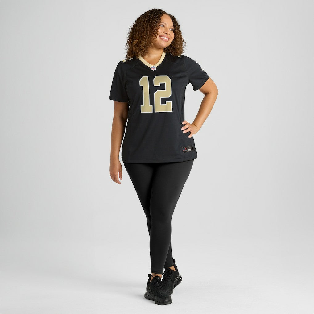 NFL New Orleans Saints Chris Olave  Women's Game Player Jersey