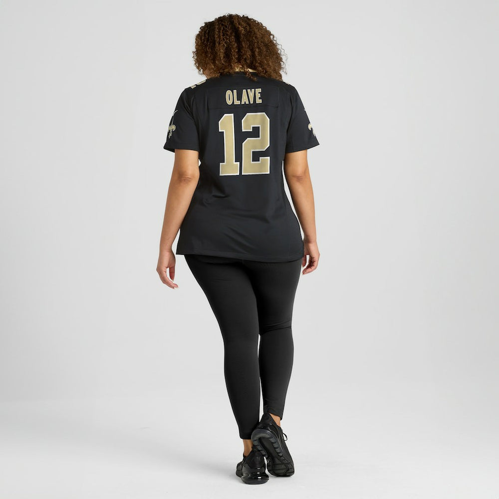 NFL New Orleans Saints Chris Olave  Women's Game Player Jersey