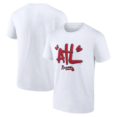 Atlanta Braves ATL Tag T-Shirt - White
