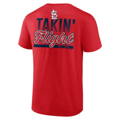 St. Louis Cardinals Takin' Flight T-Shirt - Red