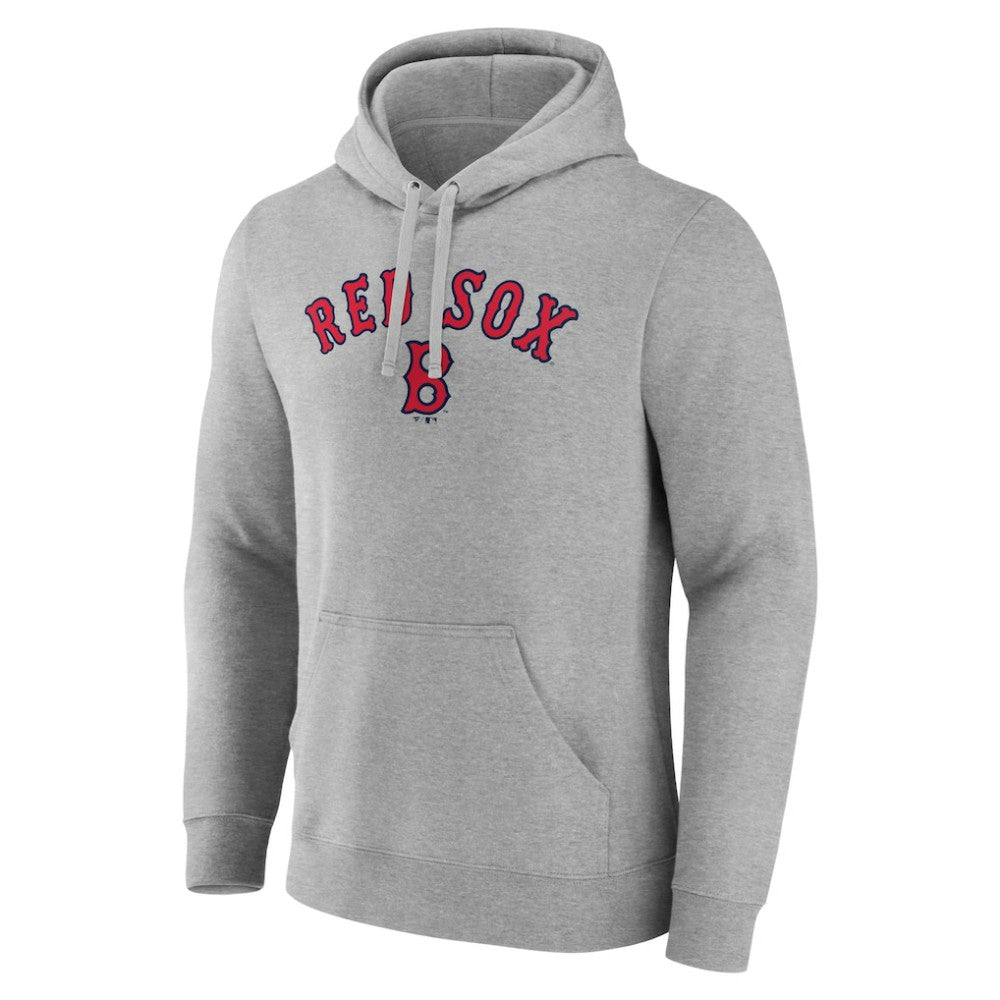 Boston Red Sox Wahconah Pullover Hoodie - Gray