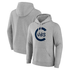 Chicago Cubs Wahconah Pullover Hoodie - Gray