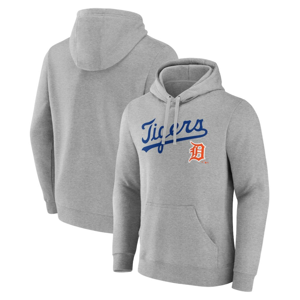 Detroit Tigers Wahconah Pullover Hoodie - Gray