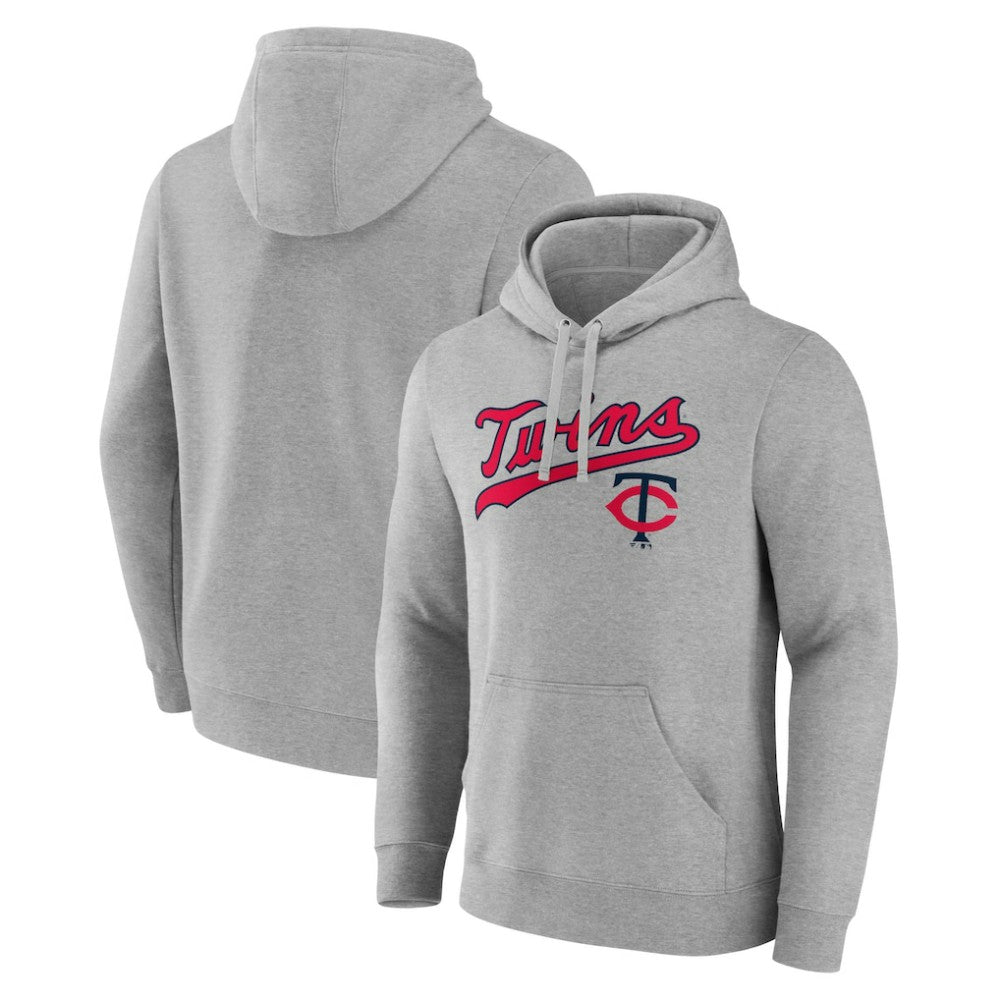 Minnesota Twins Wahconah Pullover Hoodie - Gray