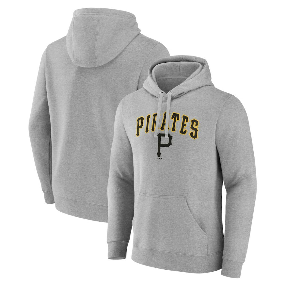 Pittsburgh Pirates Wahconah Pullover Hoodie - Gray