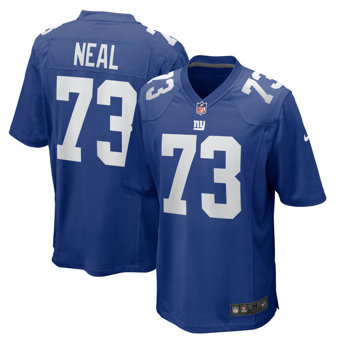 NFL New York Giants Evan Neal  Women's Game Player Jersey