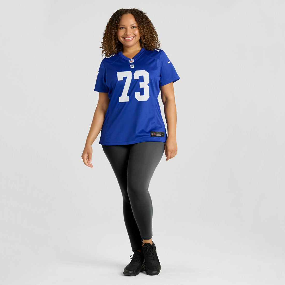 NFL New York Giants Evan Neal  Women's Game Player Jersey
