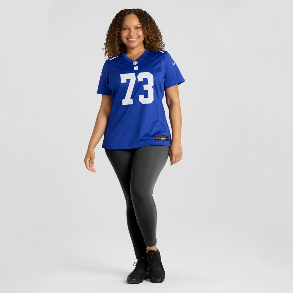NFL New York Giants Evan Neal  Women's Game Player Jersey