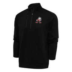 NFL Cleveland Browns Antigua Team Logo Throwback Generation Quarter-Zip Pullover Top