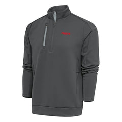 NFL Kansas City Chiefs Antigua Team Logo Throwback Generation Quarter-Zip Pullover Top