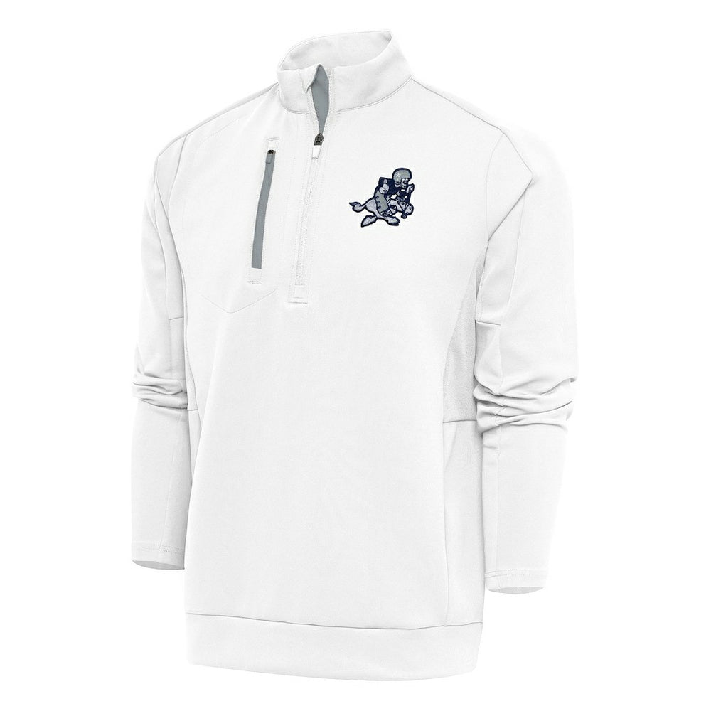 NFL Dallas Cowboys Antigua Team Logo Throwback Generation Quarter-Zip Pullover Top