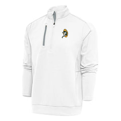 NFL Green Bay Packers Antigua Team Logo Throwback Generation Quarter-Zip Pullover Top