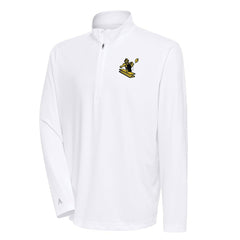 NFL Pittsburgh Steelers Antigua Team Logo Throwback Tribute Quarter-Zip Pullover Top