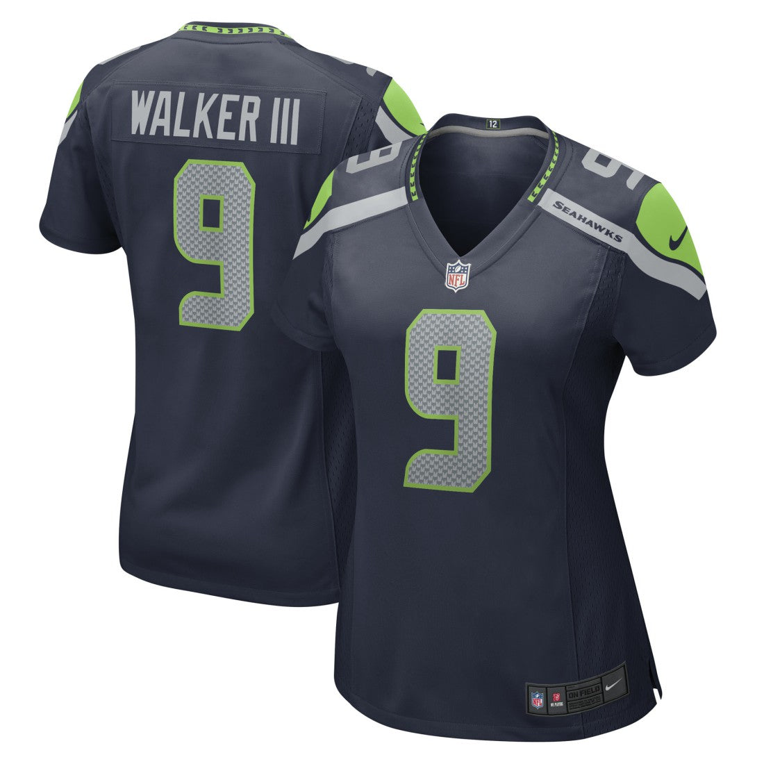 NFL Seattle Seahawks Kenneth Walker III  Women's Player Jersey