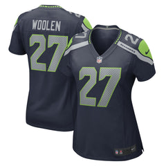 NFL Seattle Seahawks Riq Woolen  Women's Team Game Jersey