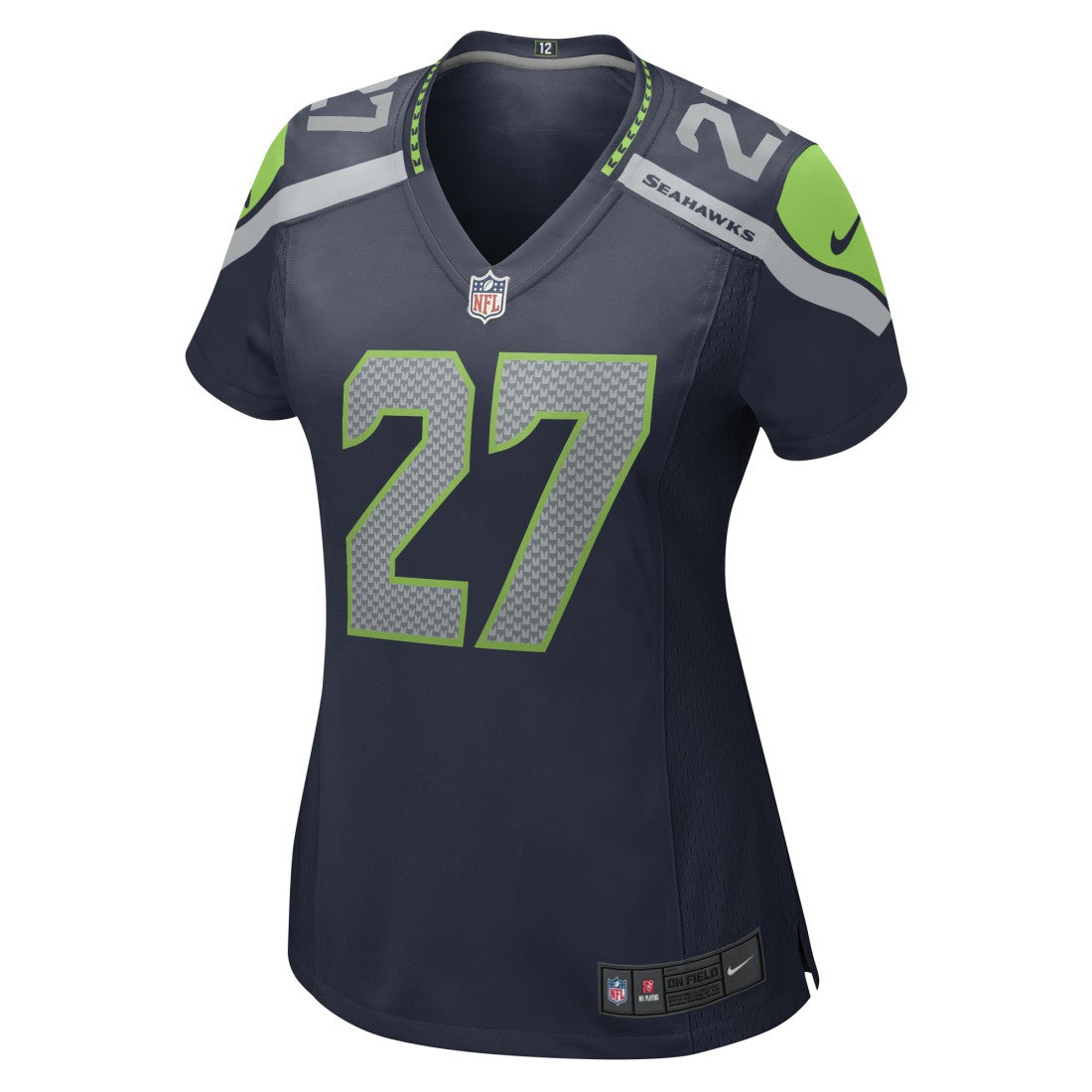 NFL Seattle Seahawks Riq Woolen  Women's Team Game Jersey