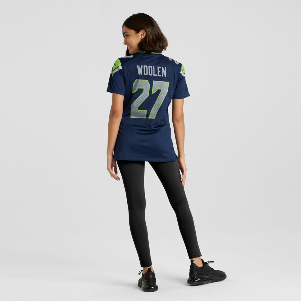 NFL Seattle Seahawks Riq Woolen  Women's Team Game Jersey