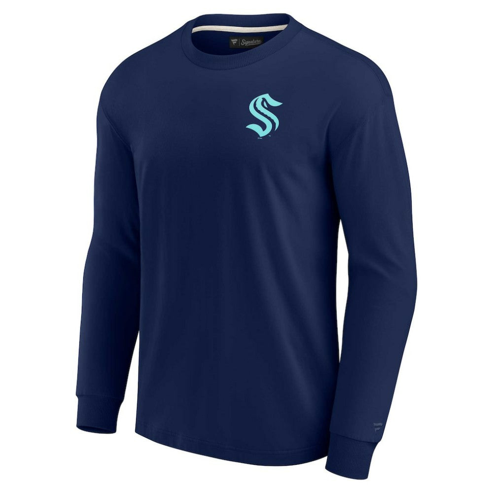 Seattle Kraken Fanatics Unisex Elements Super Soft Long Sleeve T-Shirt