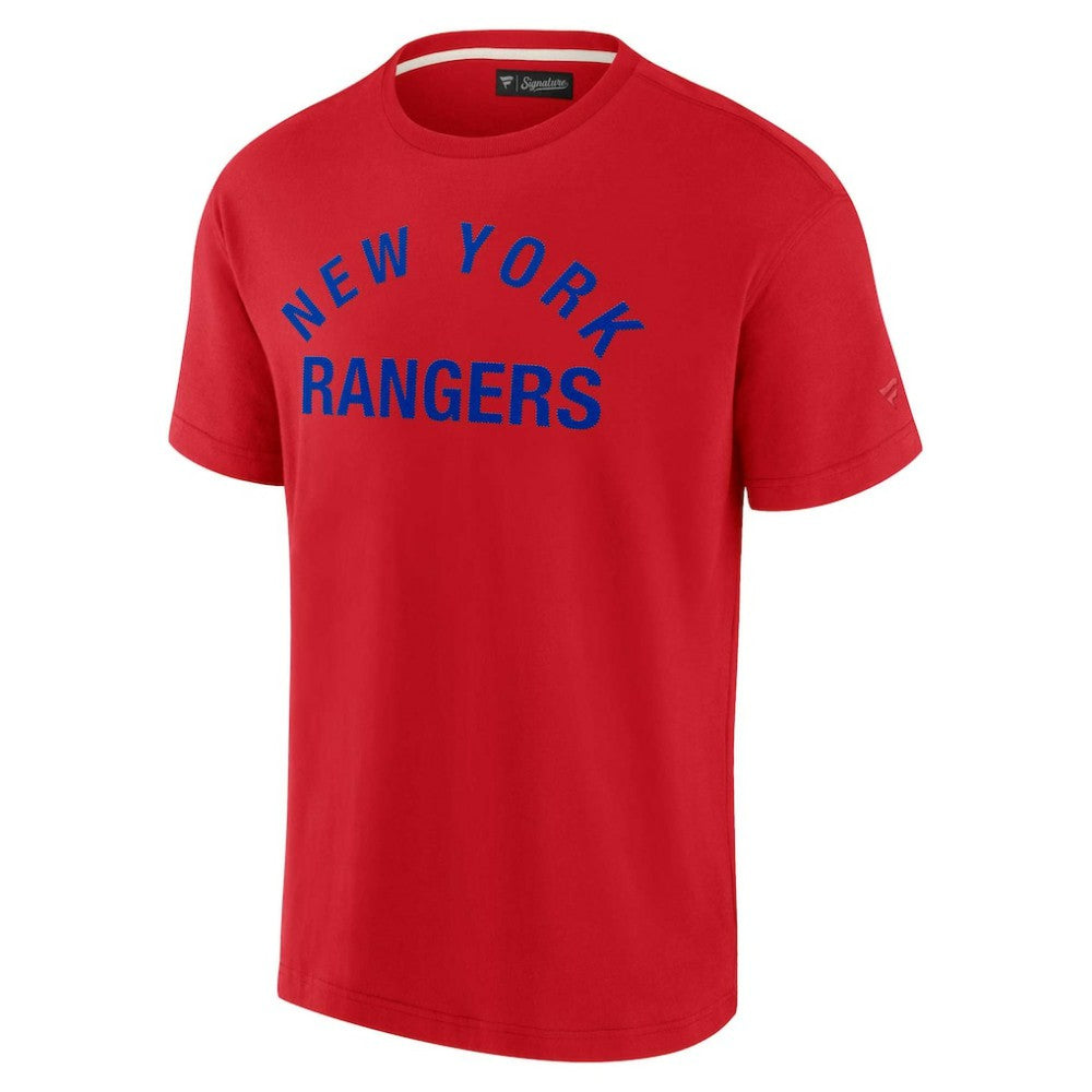 New York Rangers Fanatics Unisex Elements Super Soft Short Sleeve T-Shirt