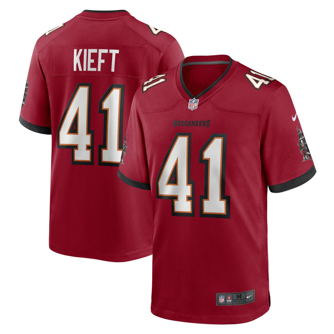 NFL Tampa Bay Buccaneers Ko Kieft  Game Player Jersey