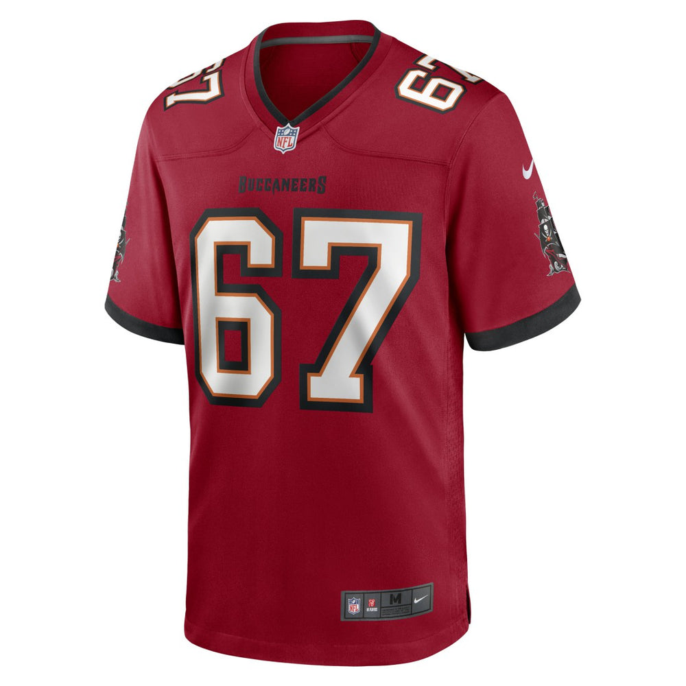 NFL Tampa Bay Buccaneers Luke Goedeke  Game Player Jersey