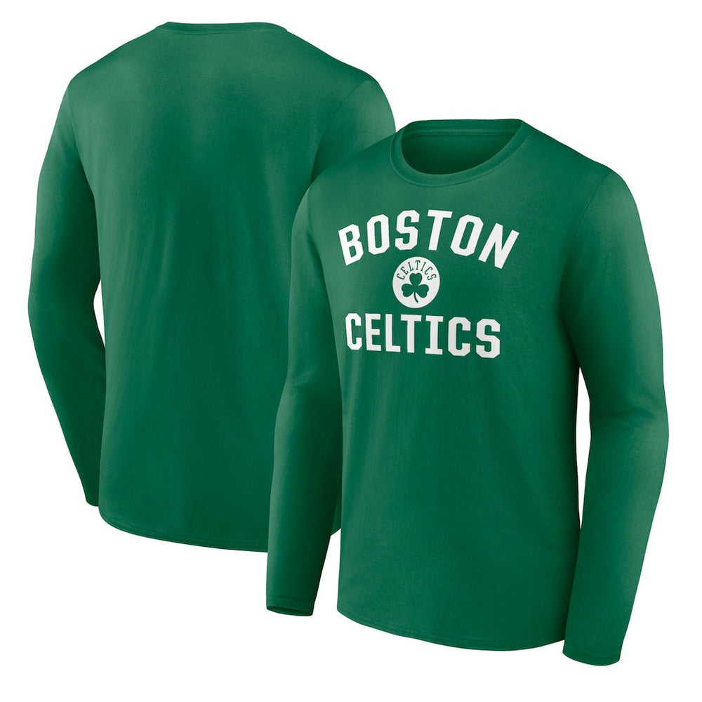 Boston Celtics Victory Arch Team Long Sleeve T-Shirt - Green for sale
