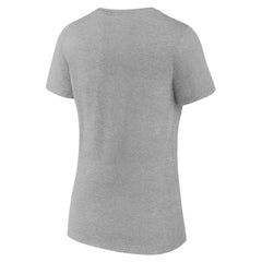 Washington Wizards Women's Alternate Logo V-Neck T-Shirt - Heather Gray for sale