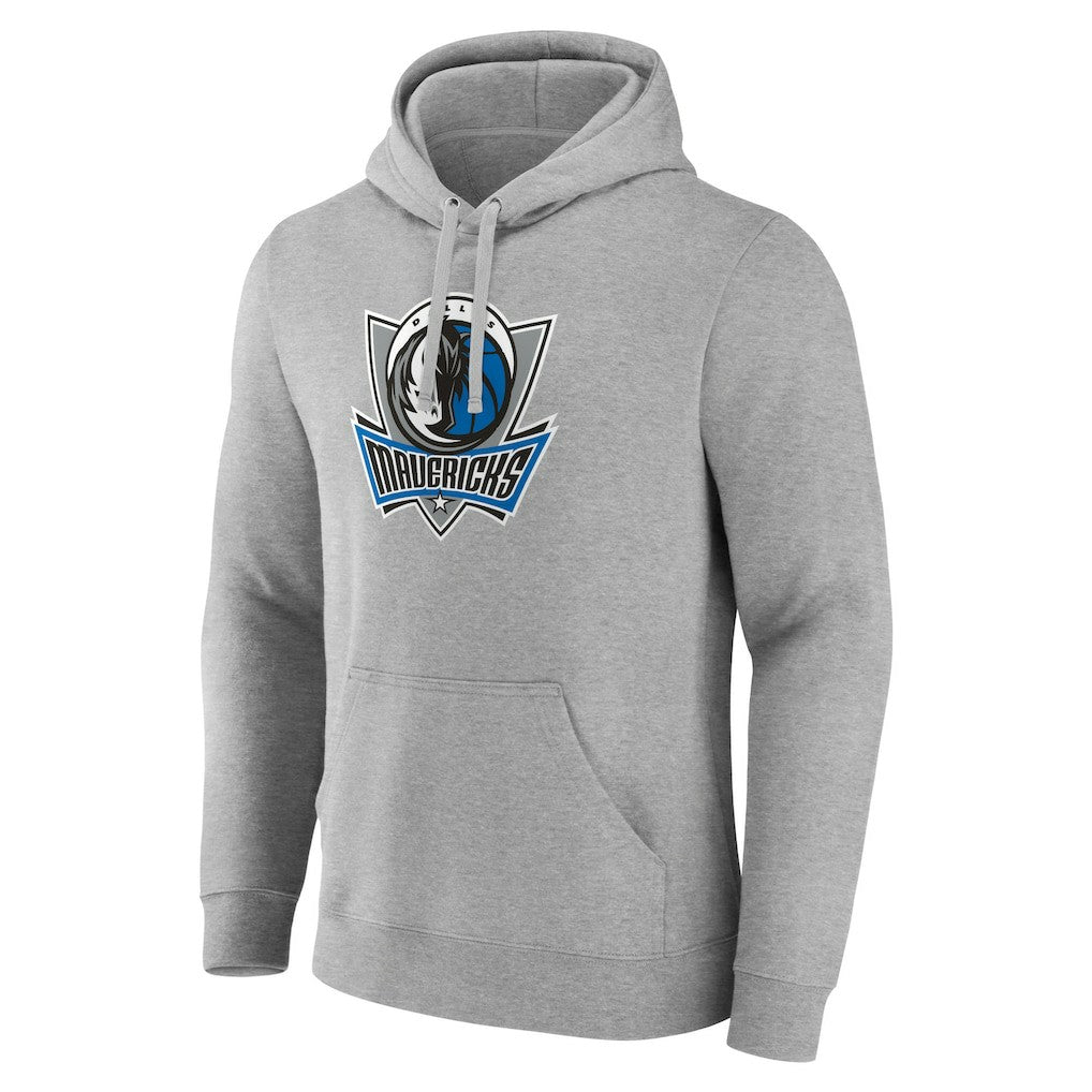 Dallas Mavericks Alternate Logo Pullover Hoodie sale - Gray online