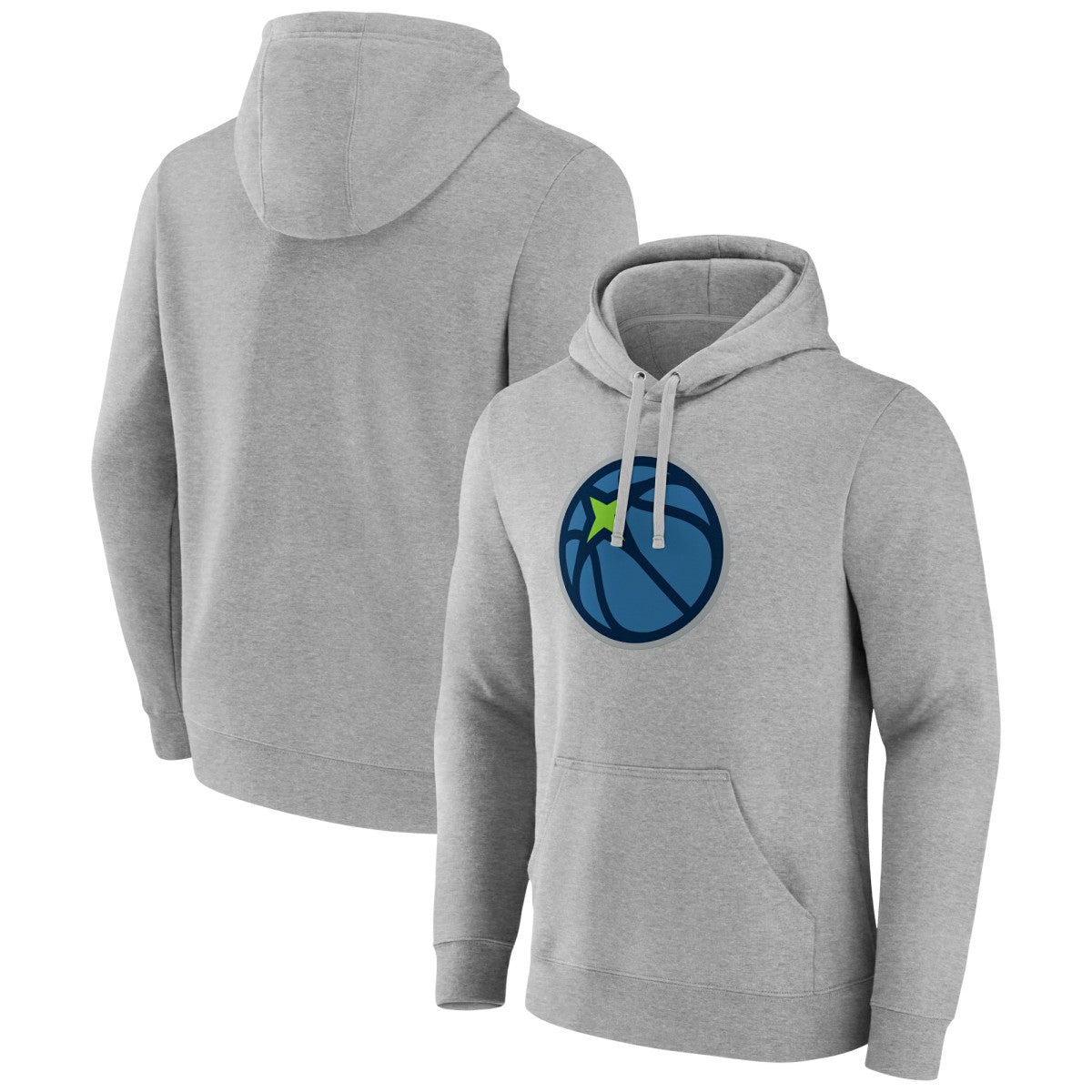 Minnesota Timberwolves Alternate Logo Pullover Hoodie - Gray on sale
