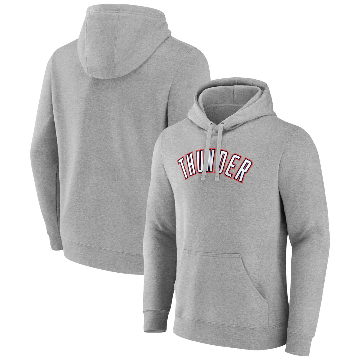 Oklahoma City Thunder Alternate Logo Pullover Hoodie - Gray cheap