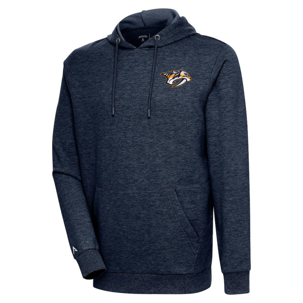 Nashville Predators Antigua Action Chenille Pullover Hoodie