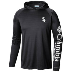 Chicago White Sox Terminal Tackle Long Sleeve Hoodie T-Shirt - Black | Columbia