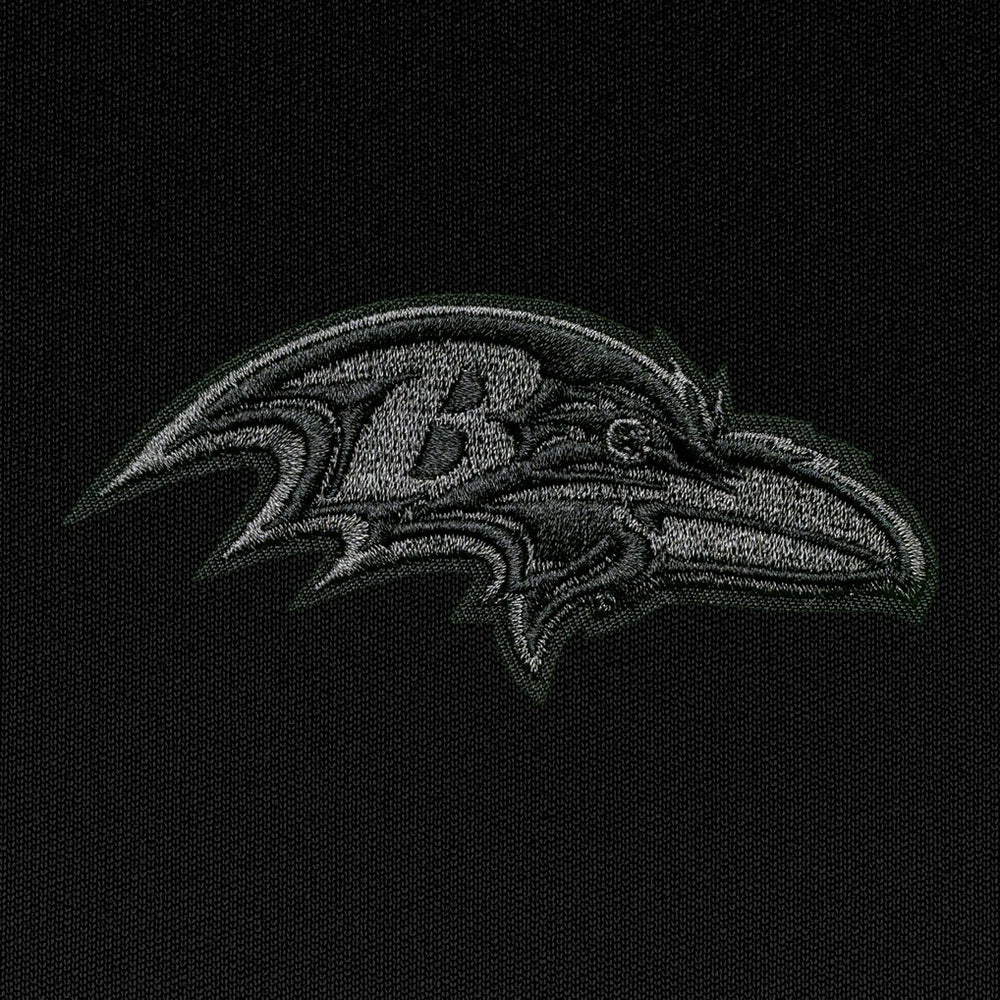 NFL Baltimore Ravens Antigua Tonal Logo Generation Quarter-Zip Pullover Top