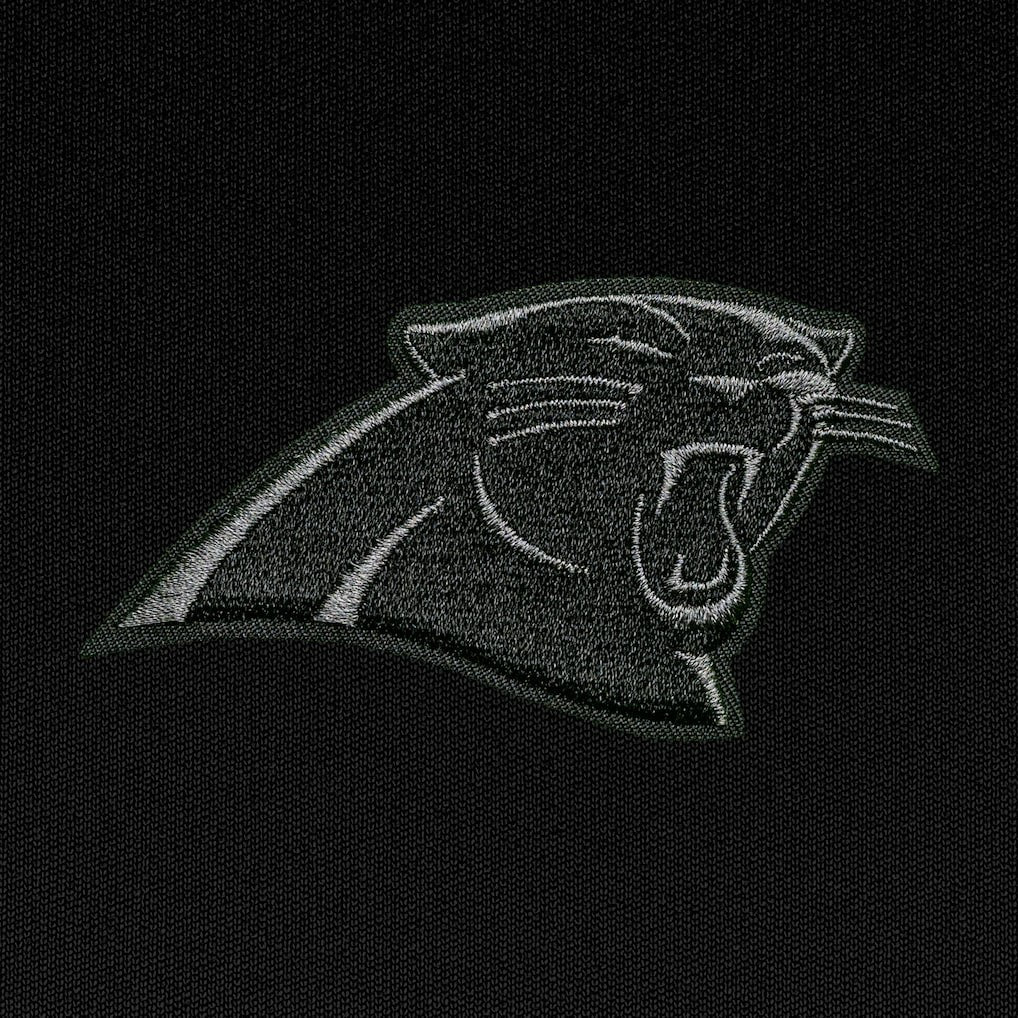 NFL Carolina Panthers Antigua Tonal Logo Generation Quarter-Zip Pullover Top