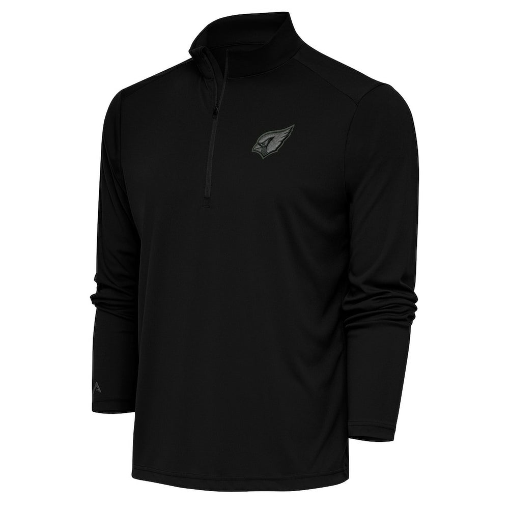 NFL Arizona Cardinals Antigua Tonal Logo Tribute Quarter-Zip Pullover Top