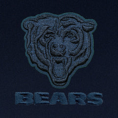 NFL Chicago Bears Antigua Tonal Logo Tribute Quarter-Zip Pullover Top