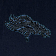 NFL Denver Broncos Antigua Tonal Logo Tribute Quarter-Zip Pullover Top