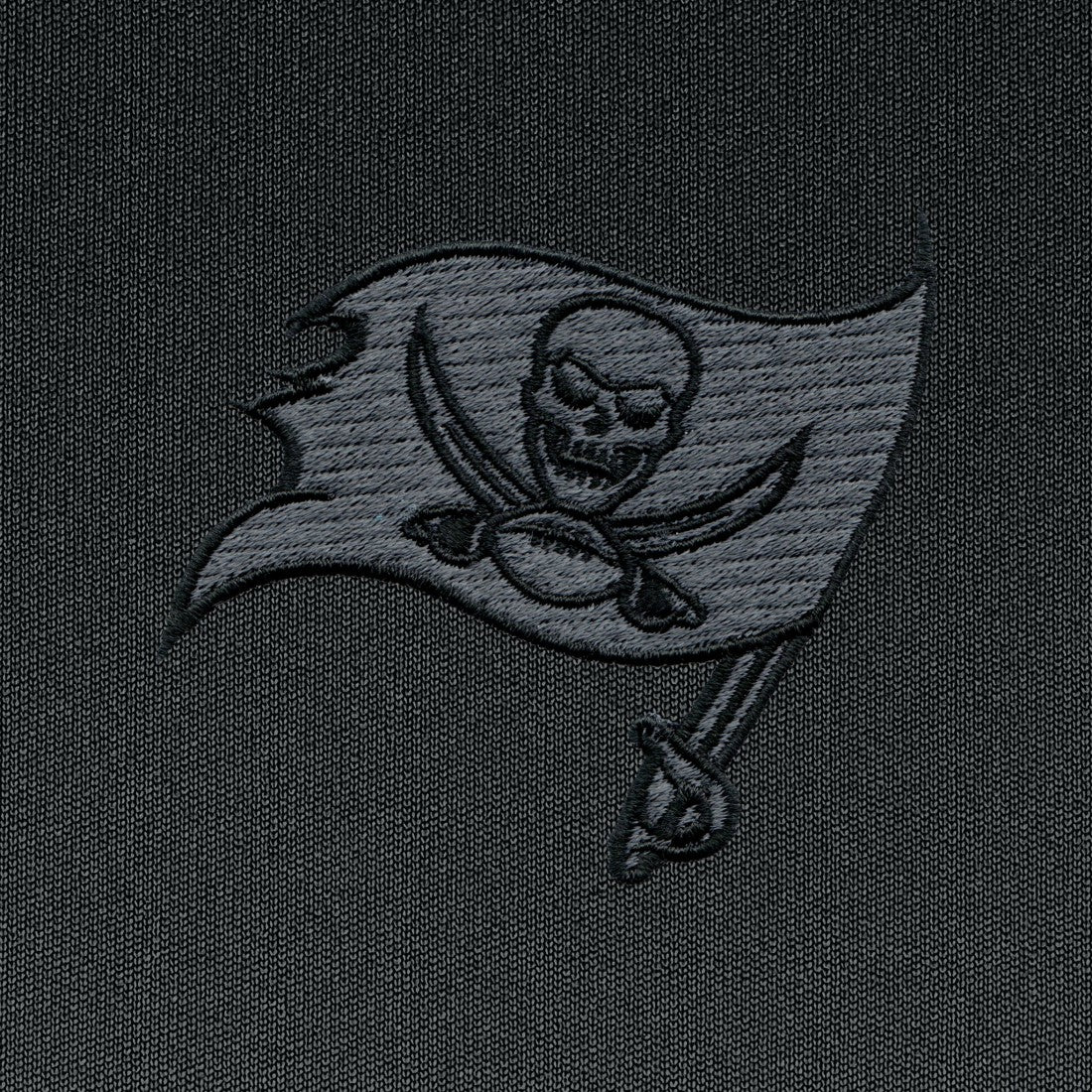 NFL Tampa Bay Buccaneers Antigua Tonal Logo Tribute Quarter-Zip Pullover Top