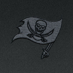 NFL Tampa Bay Buccaneers Antigua Tonal Logo Tribute Quarter-Zip Pullover Top