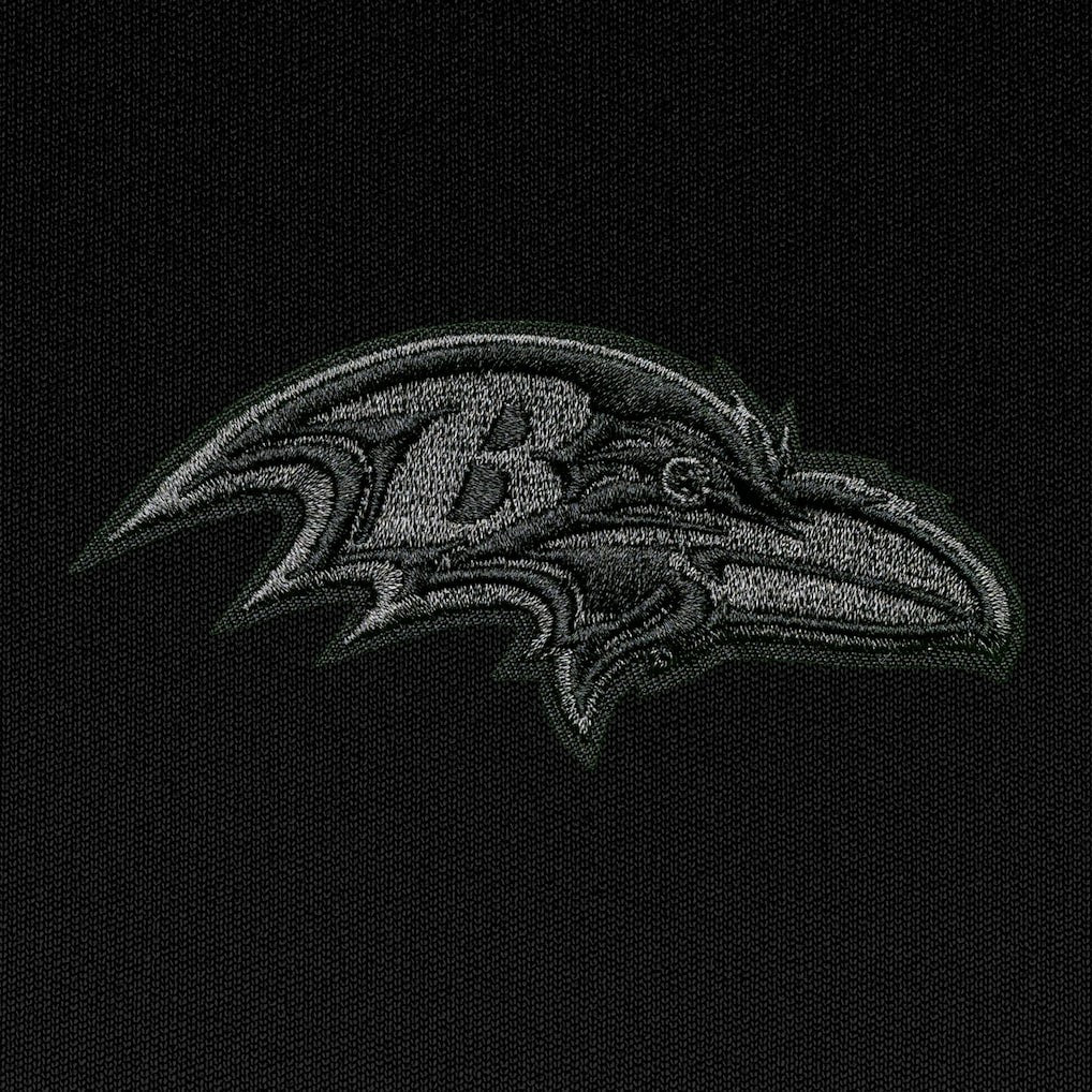 NFL Baltimore Ravens Antigua Tonal Logo Victory Pullover Hoodie