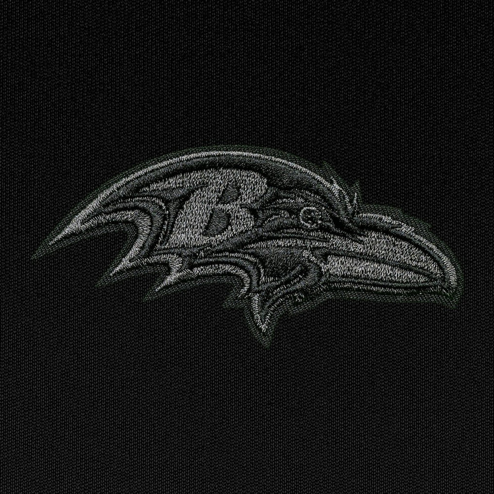 NFL Baltimore Ravens Antigua Tonal Logo Victory Pullover Hoodie