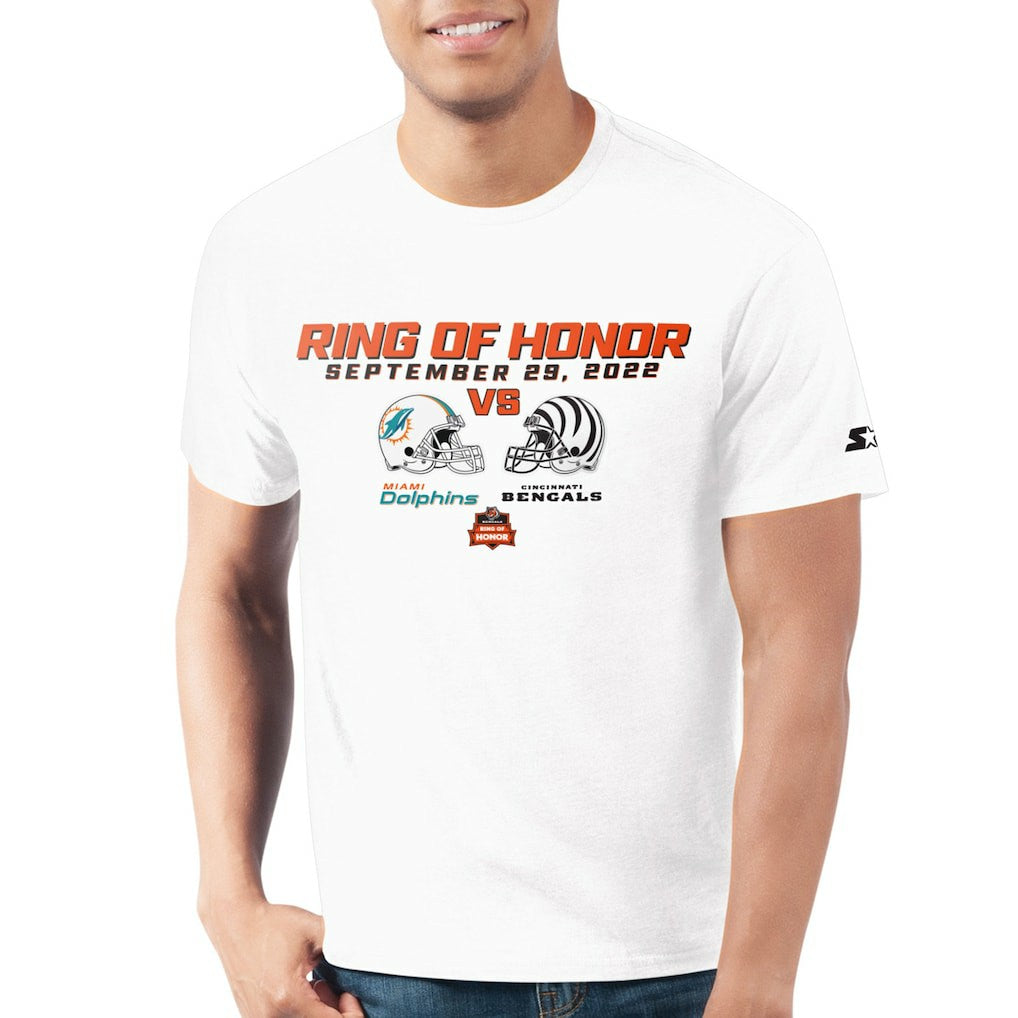 NFL Cincinnati Bengals Starter 2022 Ring of Honor T-Shirt