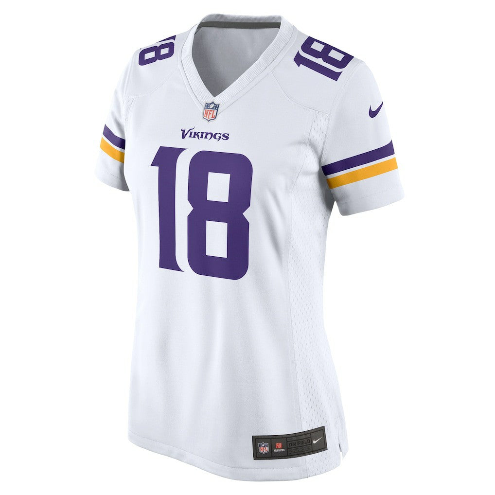 NFL Minnesota Vikings Justin Jefferson  Women's Game Player Jersey