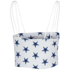 NFL Dallas Cowboys Women's Countess Allover Print Sleeveless Cami Tank Top