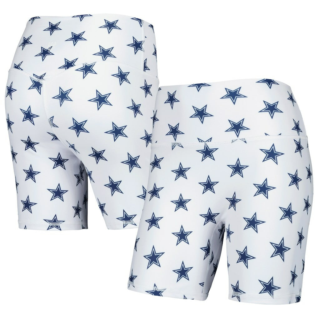 NFL Dallas Cowboys Women's Allover Print Biker Shorts