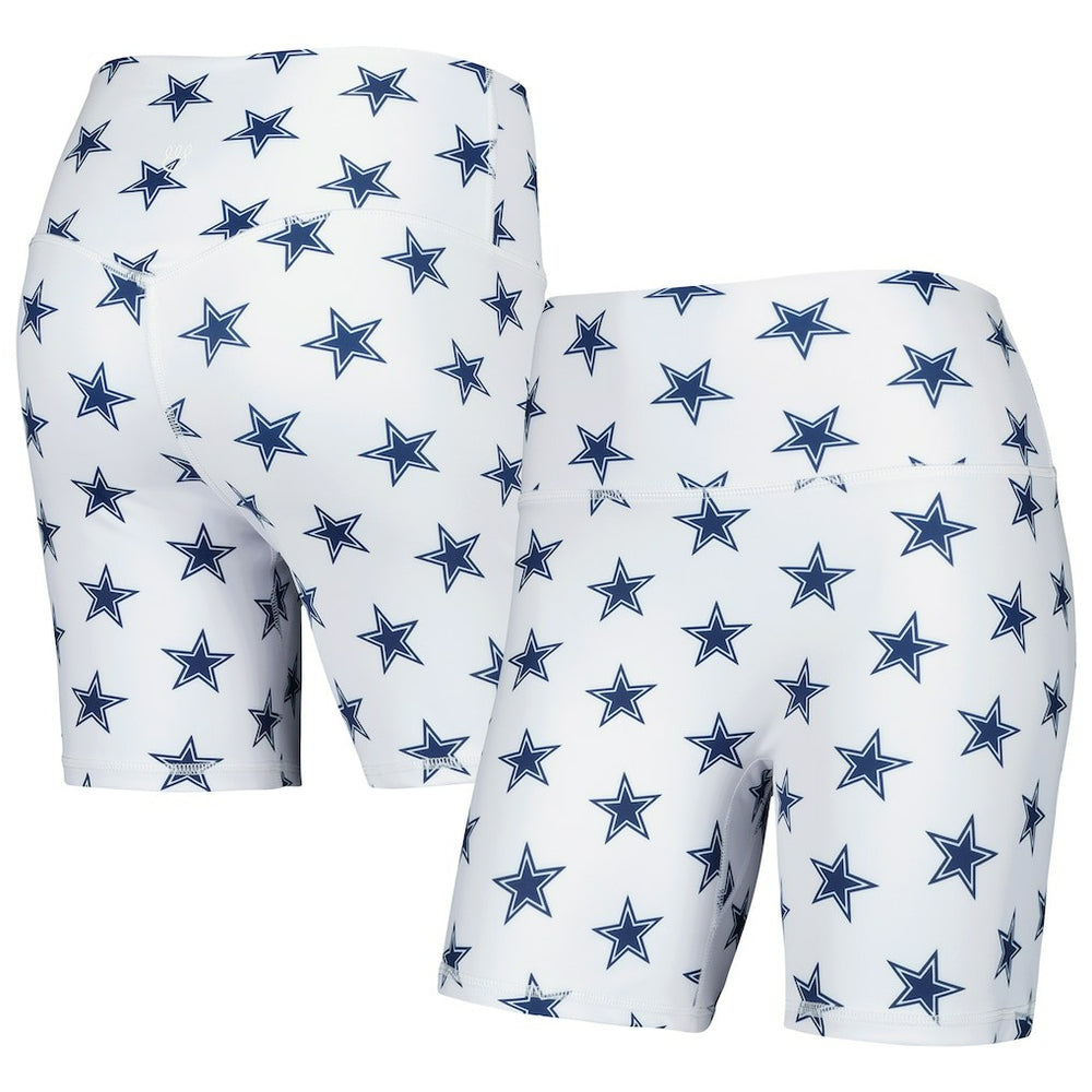 NFL Dallas Cowboys Women's Allover Print Biker Shorts