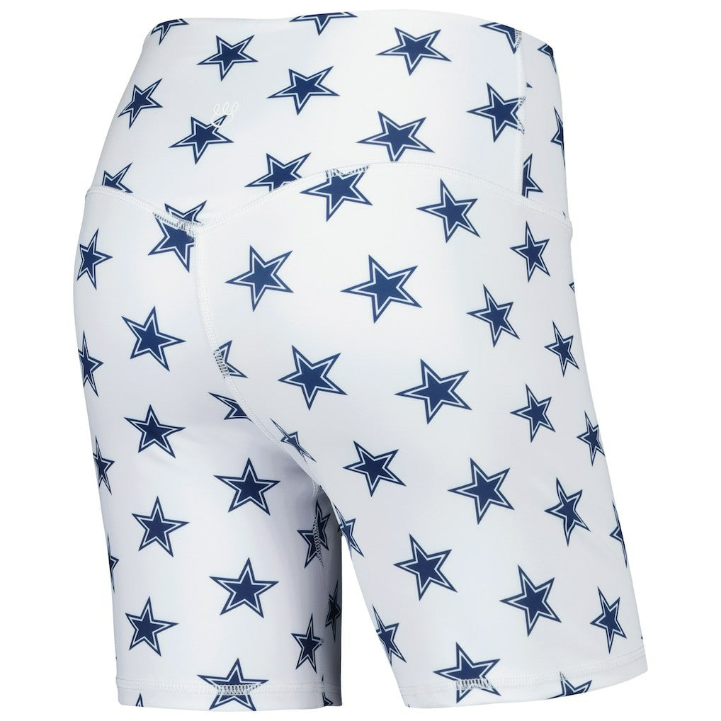 NFL Dallas Cowboys Women's Allover Print Biker Shorts