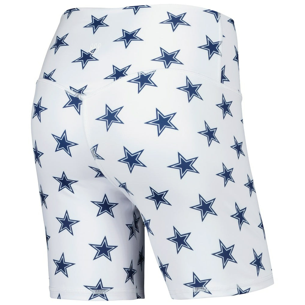 NFL Dallas Cowboys Women's Allover Print Biker Shorts