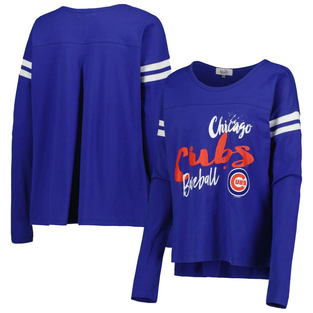 Chicago Cubs Touch Women's Free Agent Long Sleeve T-Shirt - Royal